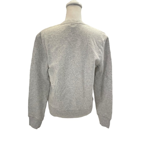 AMI From Paris With Love Sweatshirt Medium Gray - Picture 4 of 13